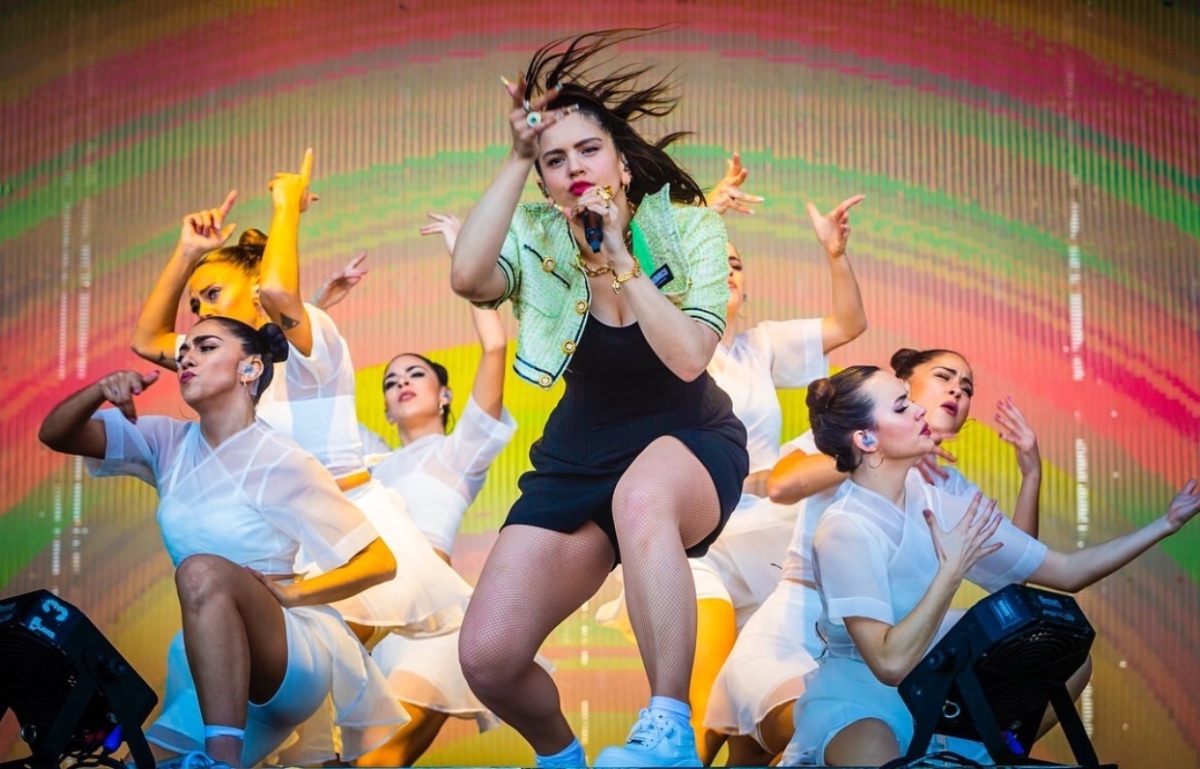 Rosalía arrasa en el Festival Lollapalooza 2019